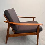 Fauteuil scandinave vintage