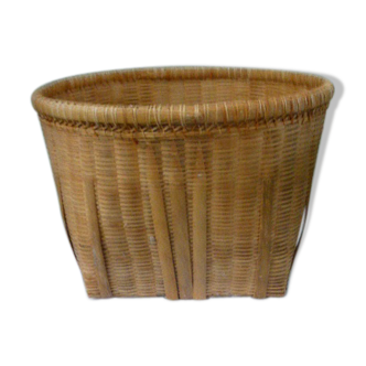 Plant rack bamboo and rattan vintage