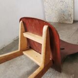 Pair of Pagholz chairs, schulmobel