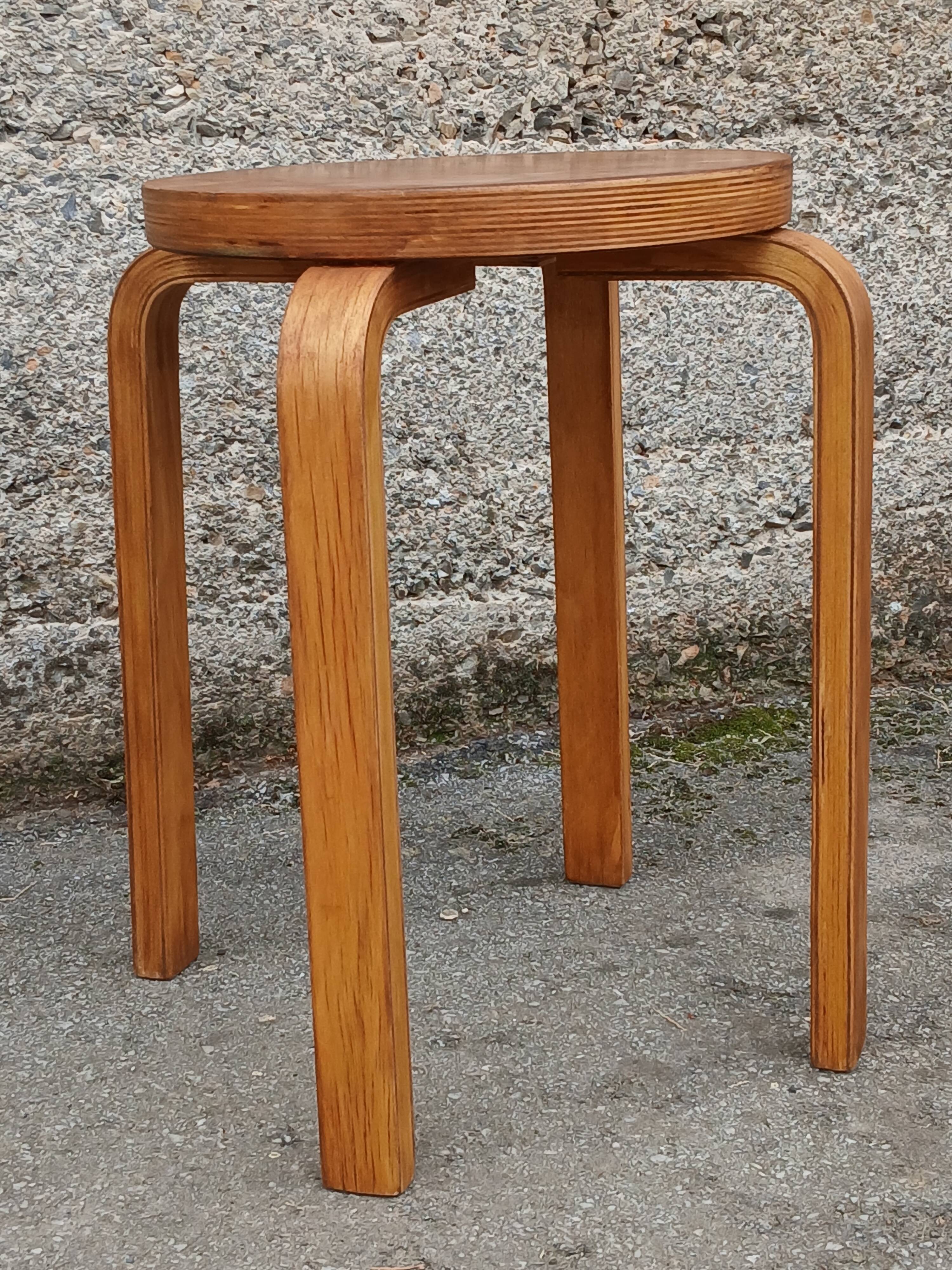 Alvar Aalto stool from the 1950s/60s
