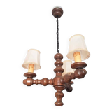 Lustre ancien en bois
