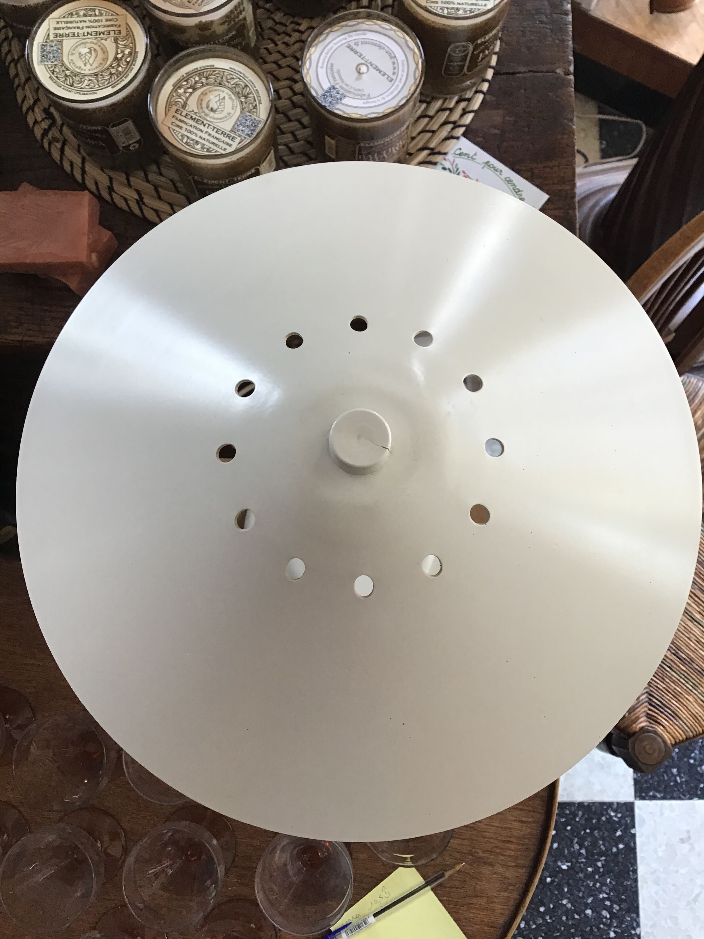 Lamp on standing 70s