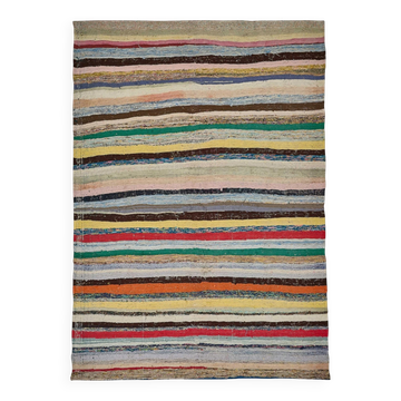 Tapis kilim chaput tissé à la main en Turquie 180 cm x 255 cm