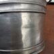 Antique large pewter ice bucket 95% stamped BSP vintage bistro