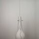 Vintage Italian Satin Murano Glass Pendant - 1960s/70s (38)