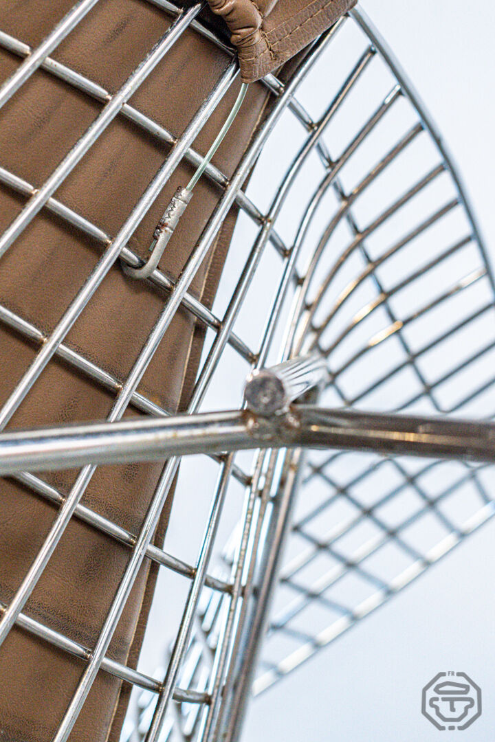 Knoll Bertoia Diamond armchairs