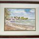 Painting: Watercolor - seaside landscape