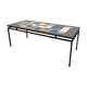 Vintage ceramic tile coffee table belarti ‘art’