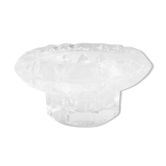 Luminarc molded glass candle holder
