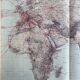 Old map of air routes — Ancient Continent