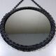 1960's Vintage Wrought Iron Chain Mirror