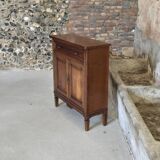 Small Parisian cherry wood buffet cabinet