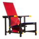 Red and blue chair Gerrit Rietveld by Cassina