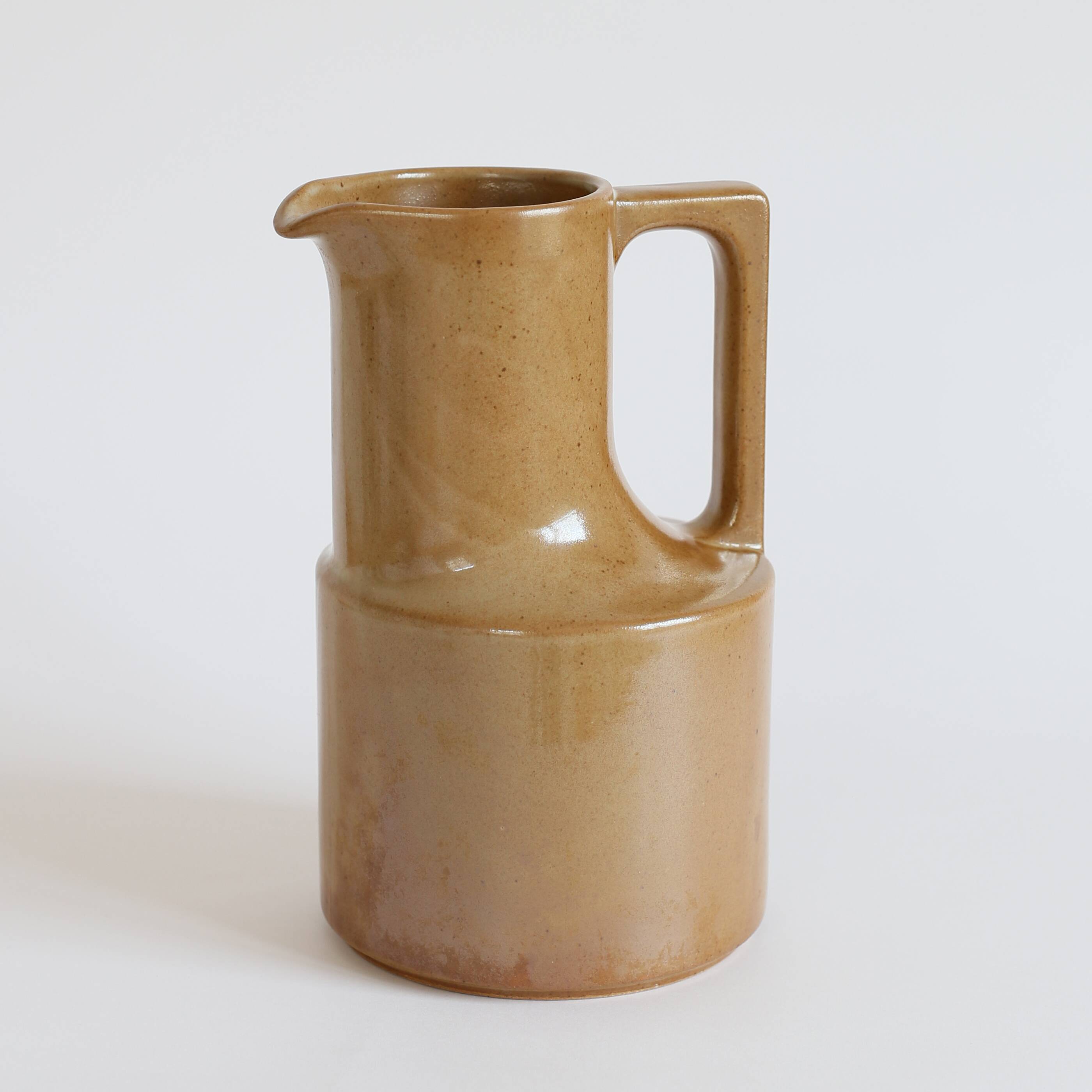 Brenne stoneware pitcher