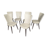 Set of 6 chairs from Salon Corset from 1970