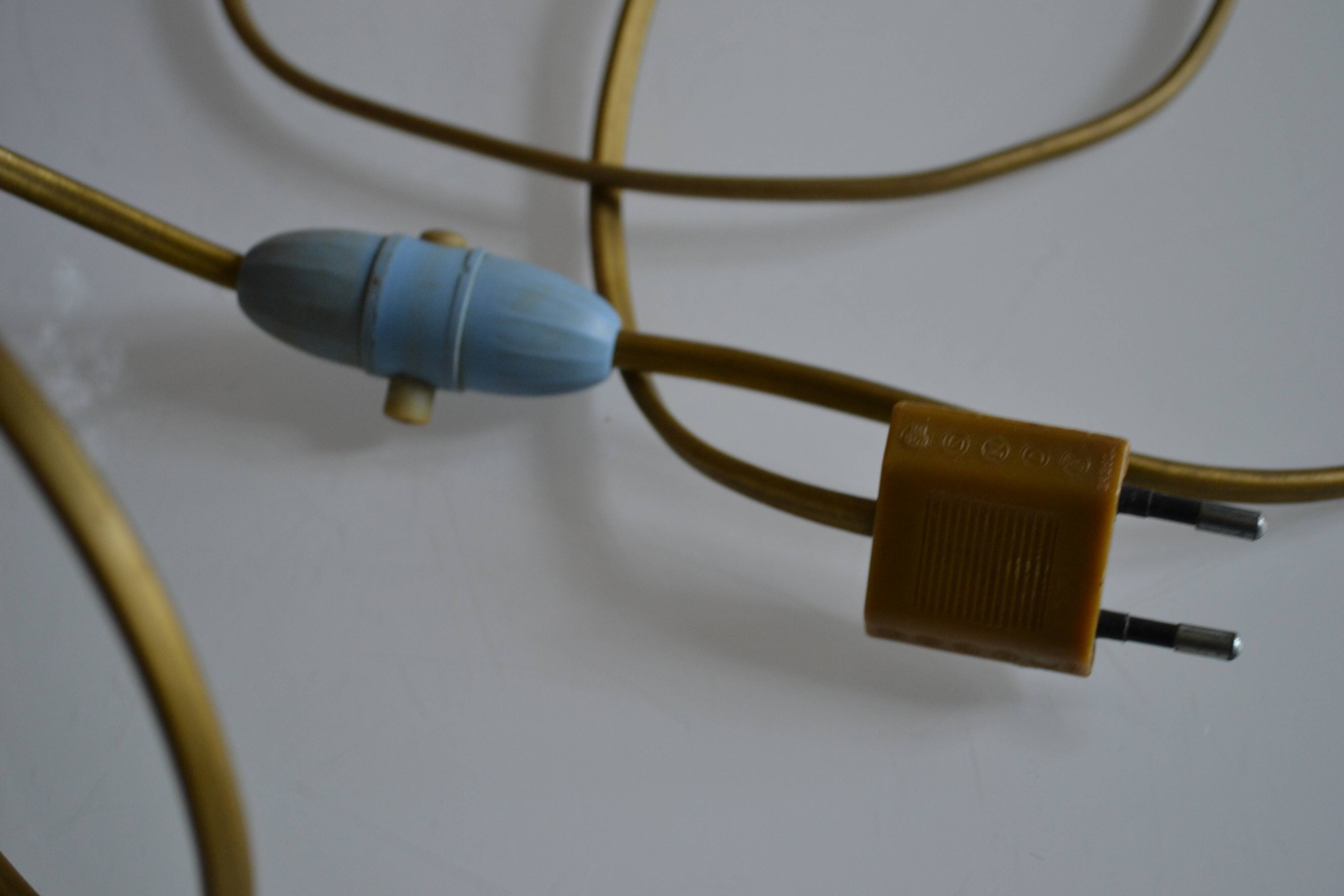 Lampe vintage céramique par Roland Zobel " Les cyclades " à Anduze