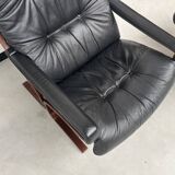2 "Siesta" armchairs with their ottomans by Ingmar Relling, circa 1970