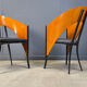 Postmodern Spanish dining chairs, 1980s - set of 4
