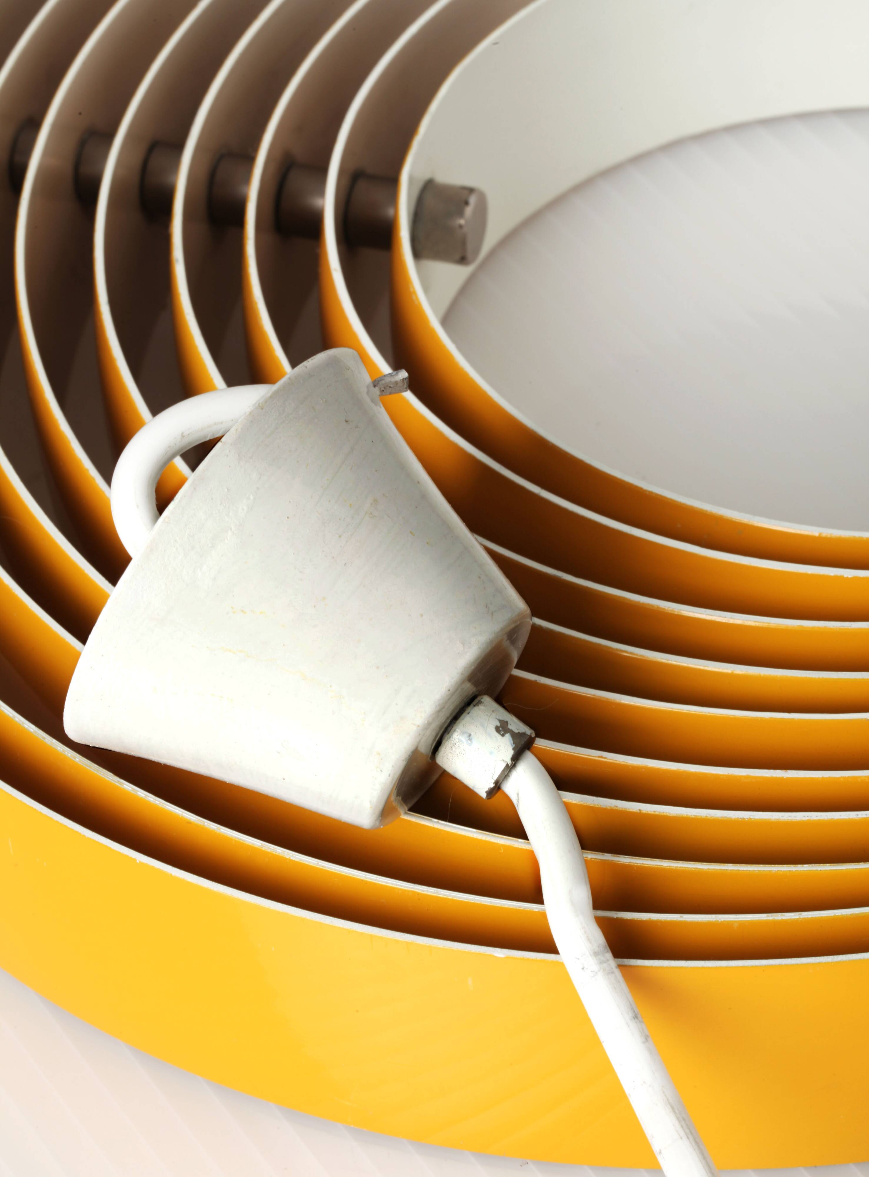 Yellow Moon by Verner Panton