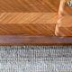 Teak enfilade with herringbone pattern from the 1950s.