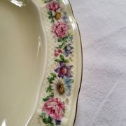 Limoges Bernardaud large oval plate in porcelain
