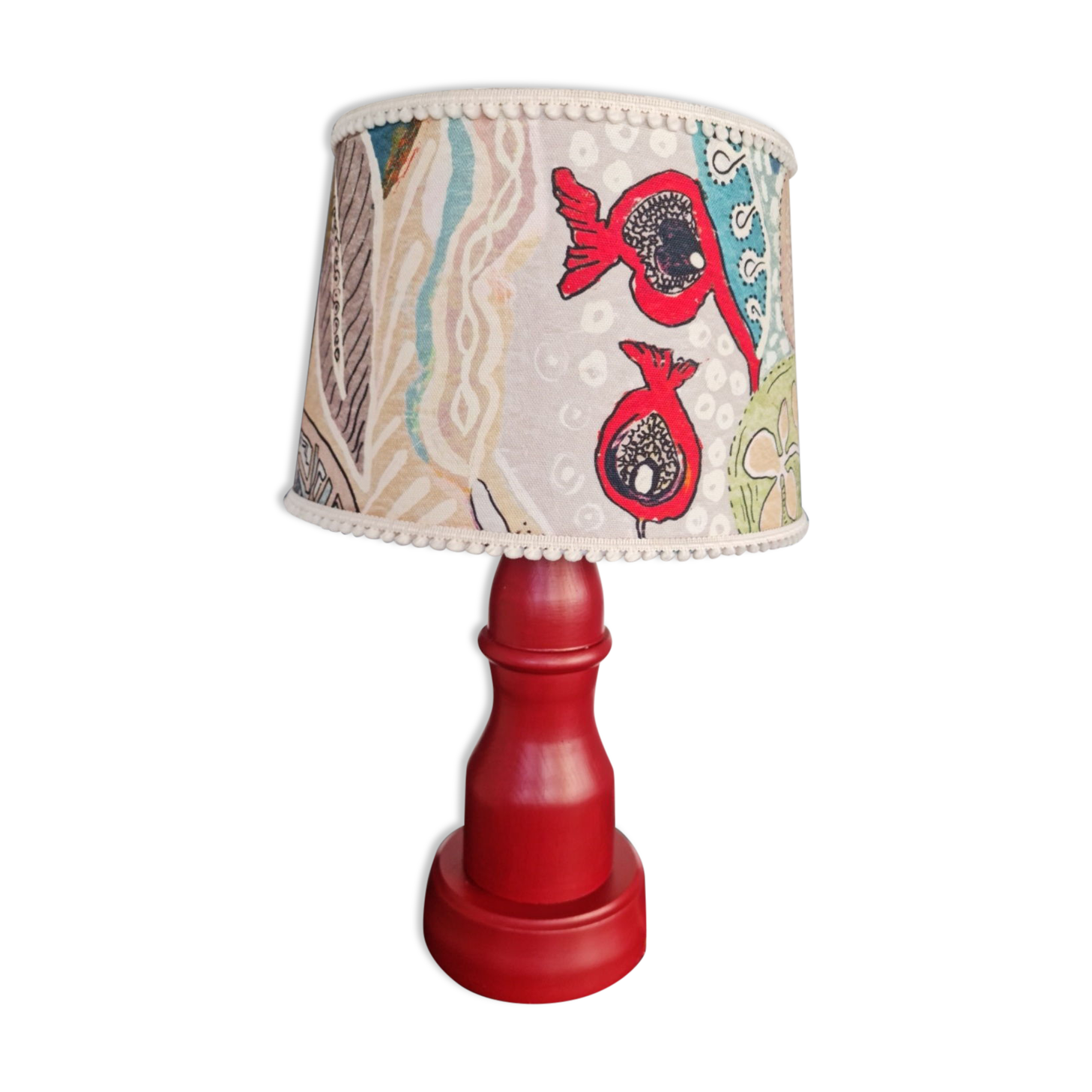 Lamp foot drinks cabinetmaker abbat day fabrics creator