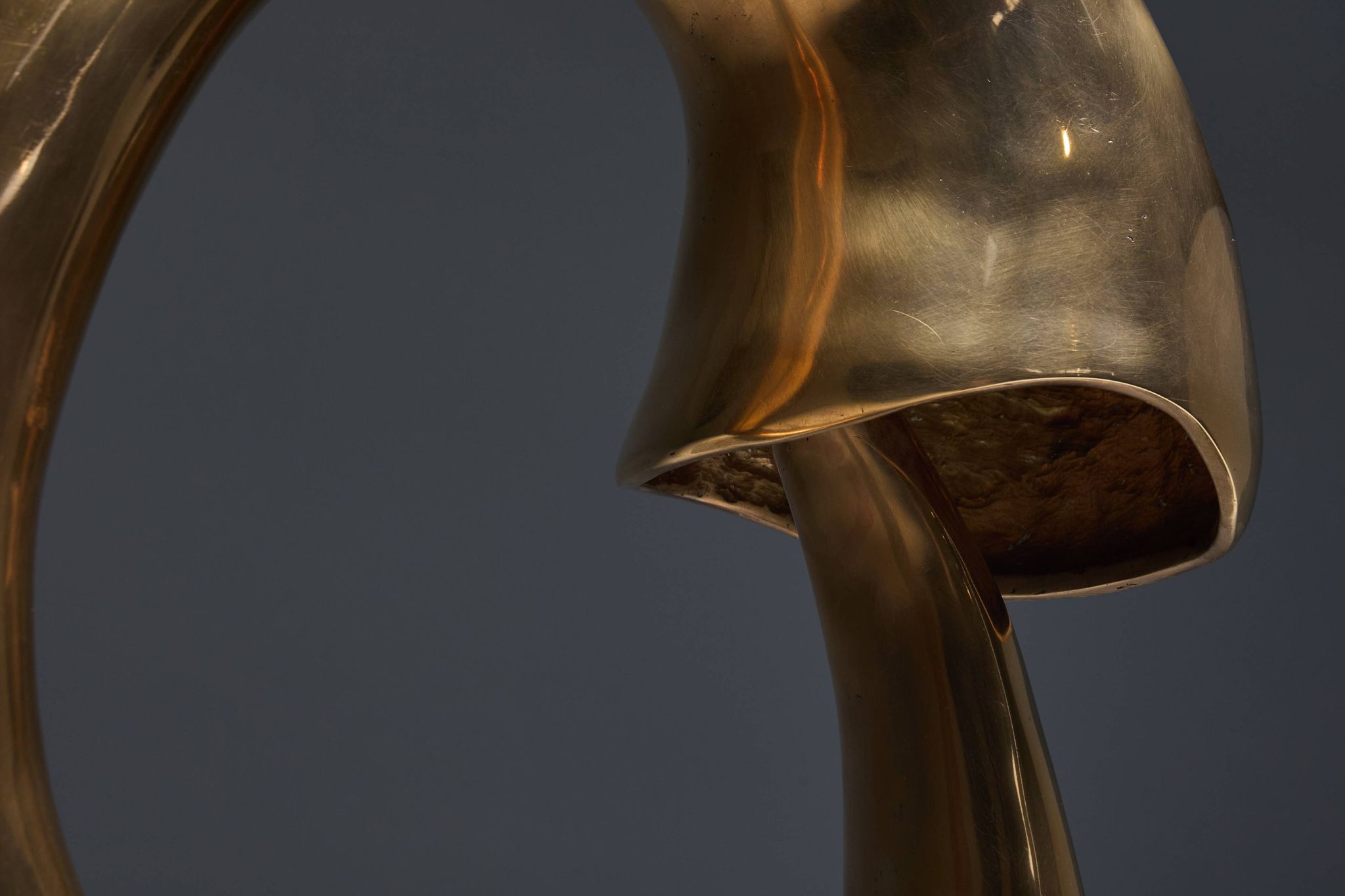 Sculpture lumineuse en bronze « Pêcheur » de Carlo Lorenzetti, Pays-Bas, 2019