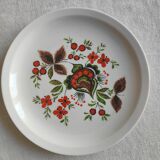 4 vintage plates 70s