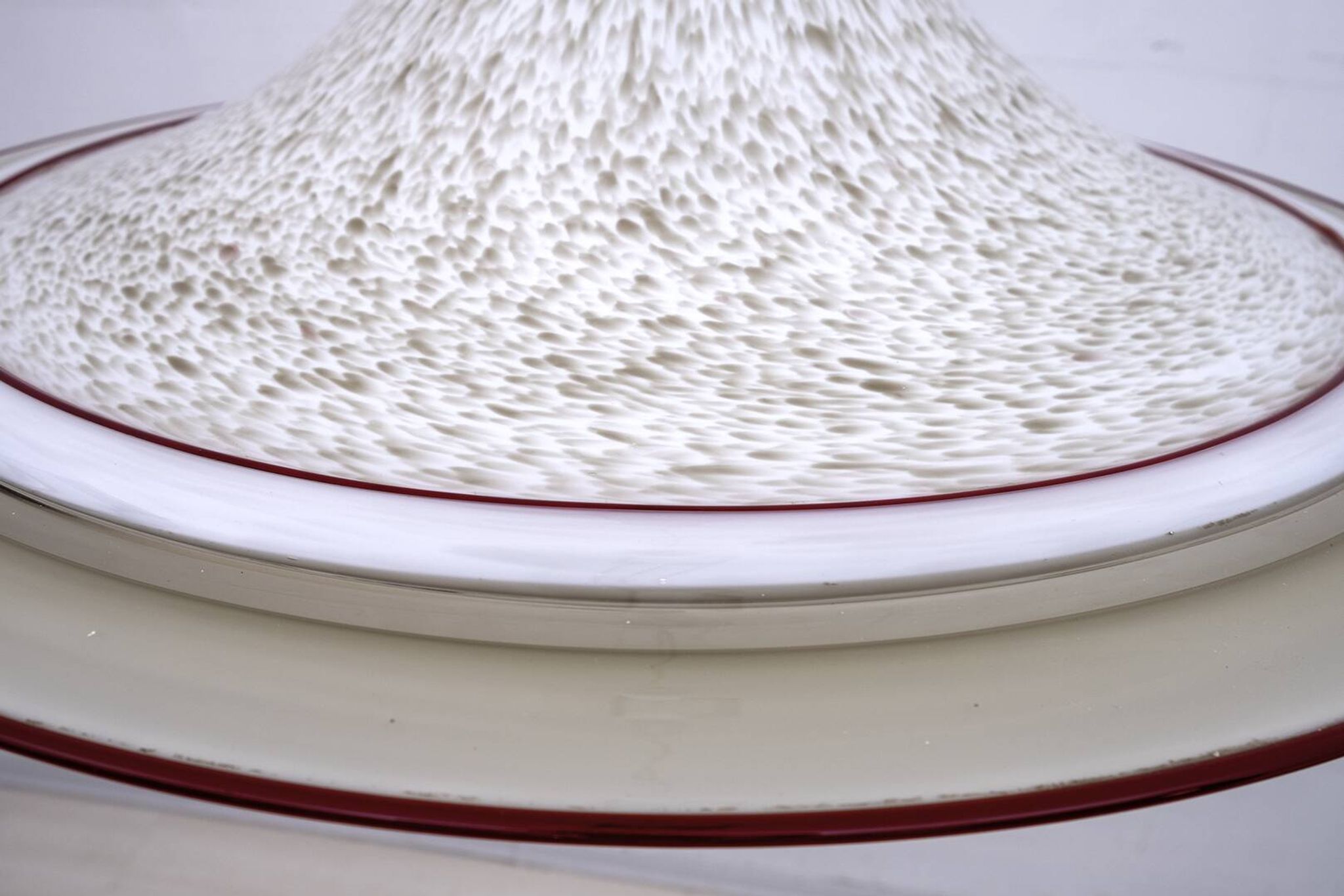 Lustre italien moderne du milieu du siècle en verre de Murano, 1970