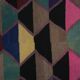 Vintage Turkish rug from Oushak, hand-woven 124x141 cm