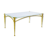 Table basse brutaliste du milieu du siècle