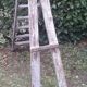Artisan wooden ladder 6 steps