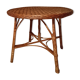 Table ronde 4 couverts en osier