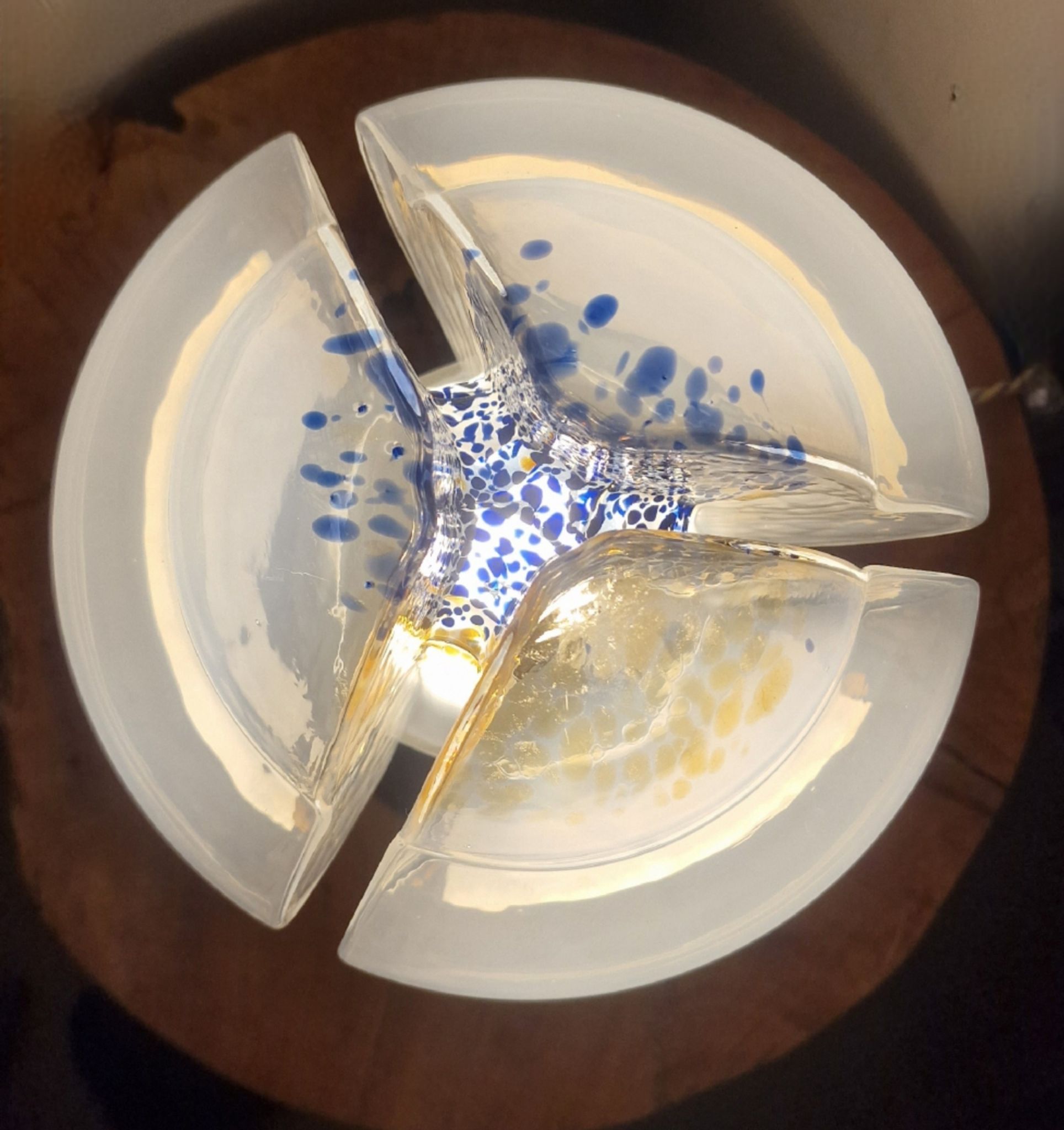 Murano Mazzega table lamp