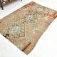 5x7 Brown & Red Turkish Vintage Kilim Rug 148x223Cm SK 35162