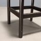 Pair of vintage wooden and rope stools, Italy, 1970s