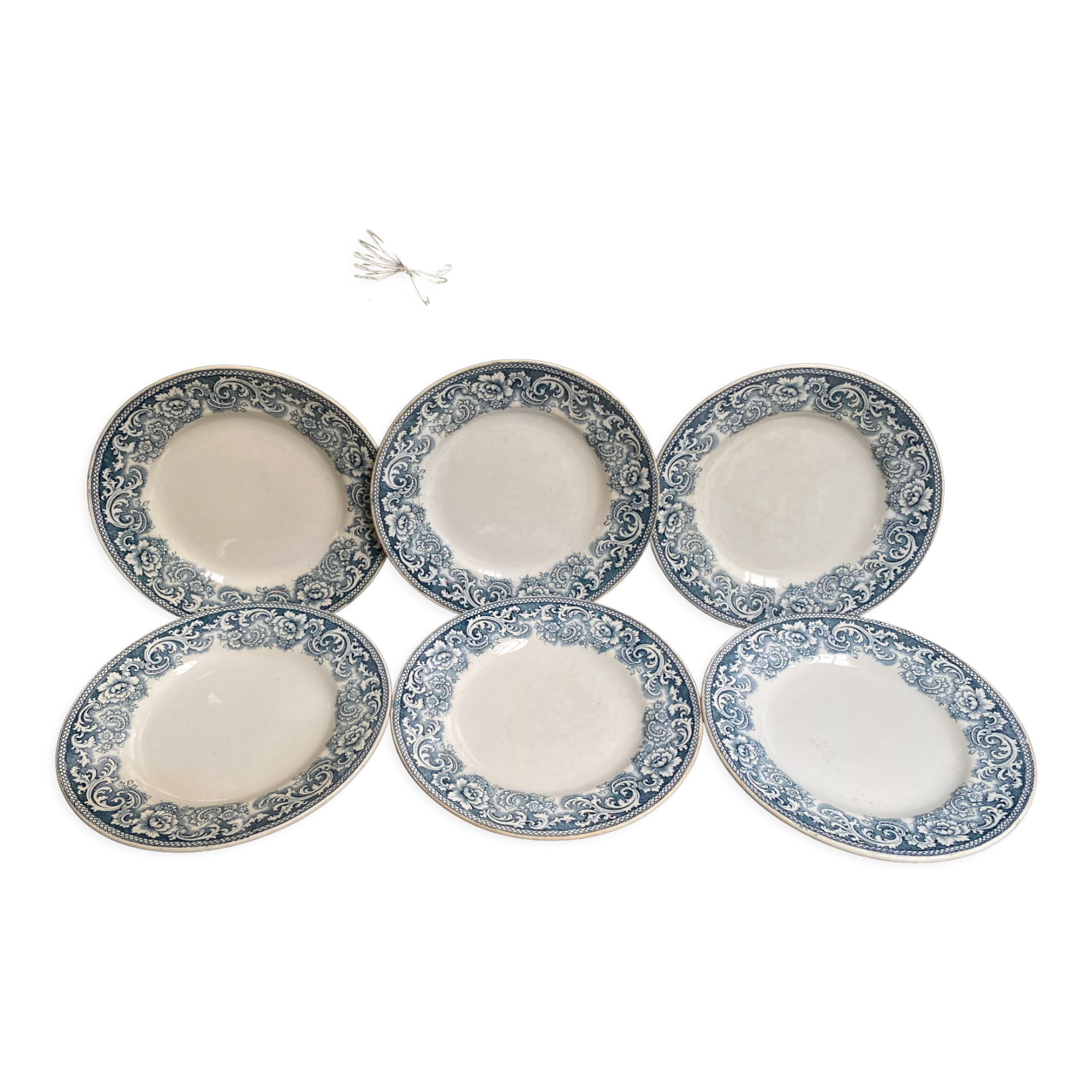 6 Terre de Fer flat plates, St Amand