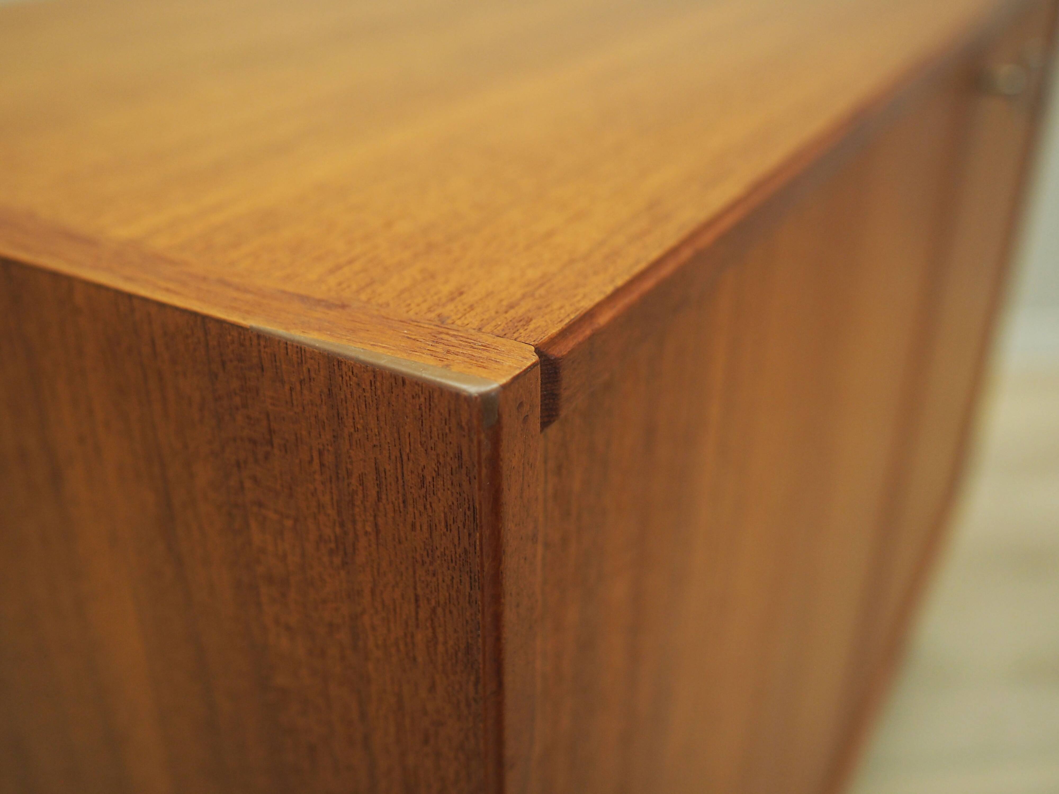 Teak cabinet, Danish design, 1970s, production: Denmark