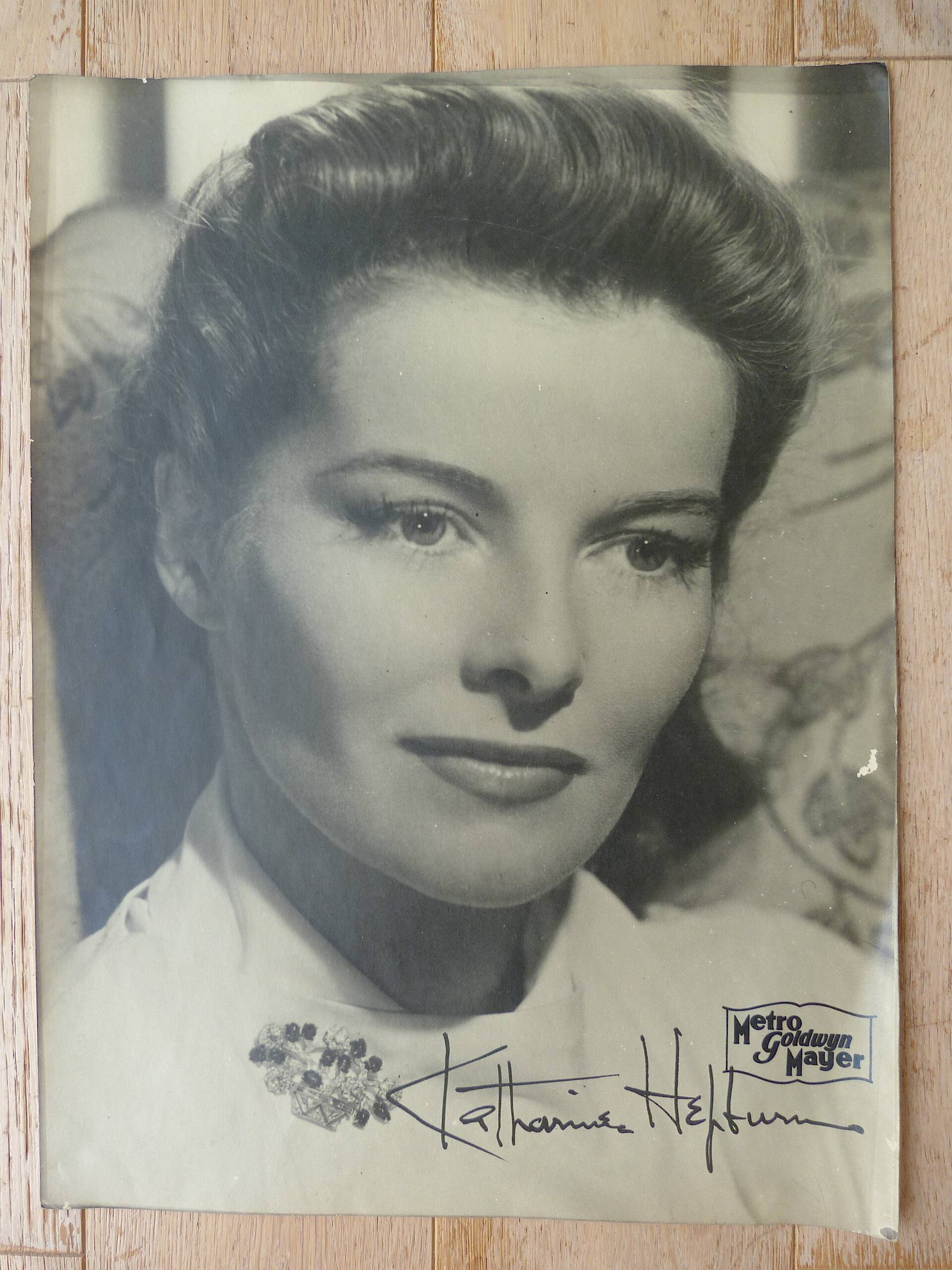 8 vintage autographed photos of American stars Metro Goldwin Mayer