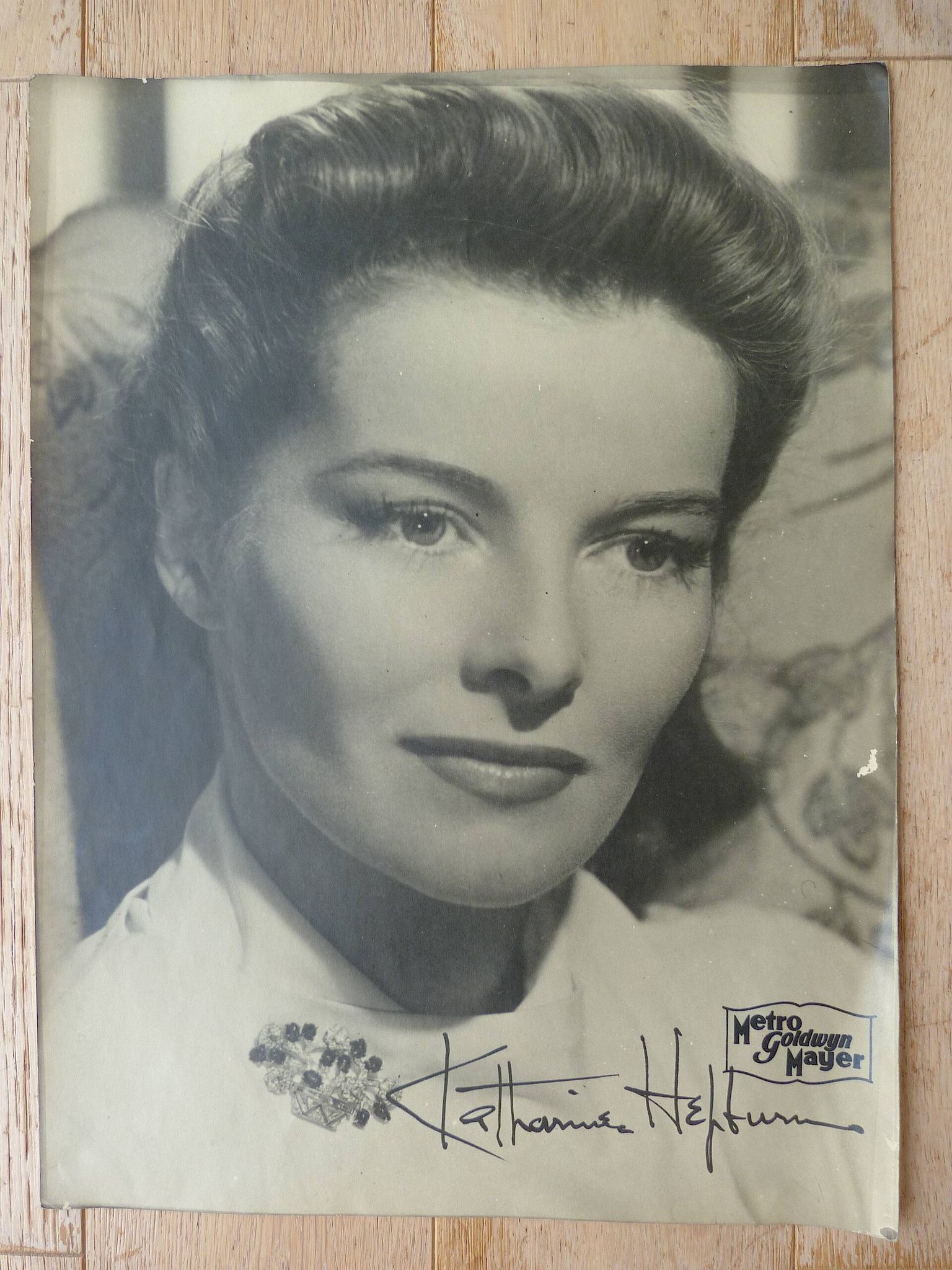 8 vintage autographed photos of American stars Metro Goldwin Mayer