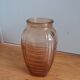 Salmon pink Art Deco vase