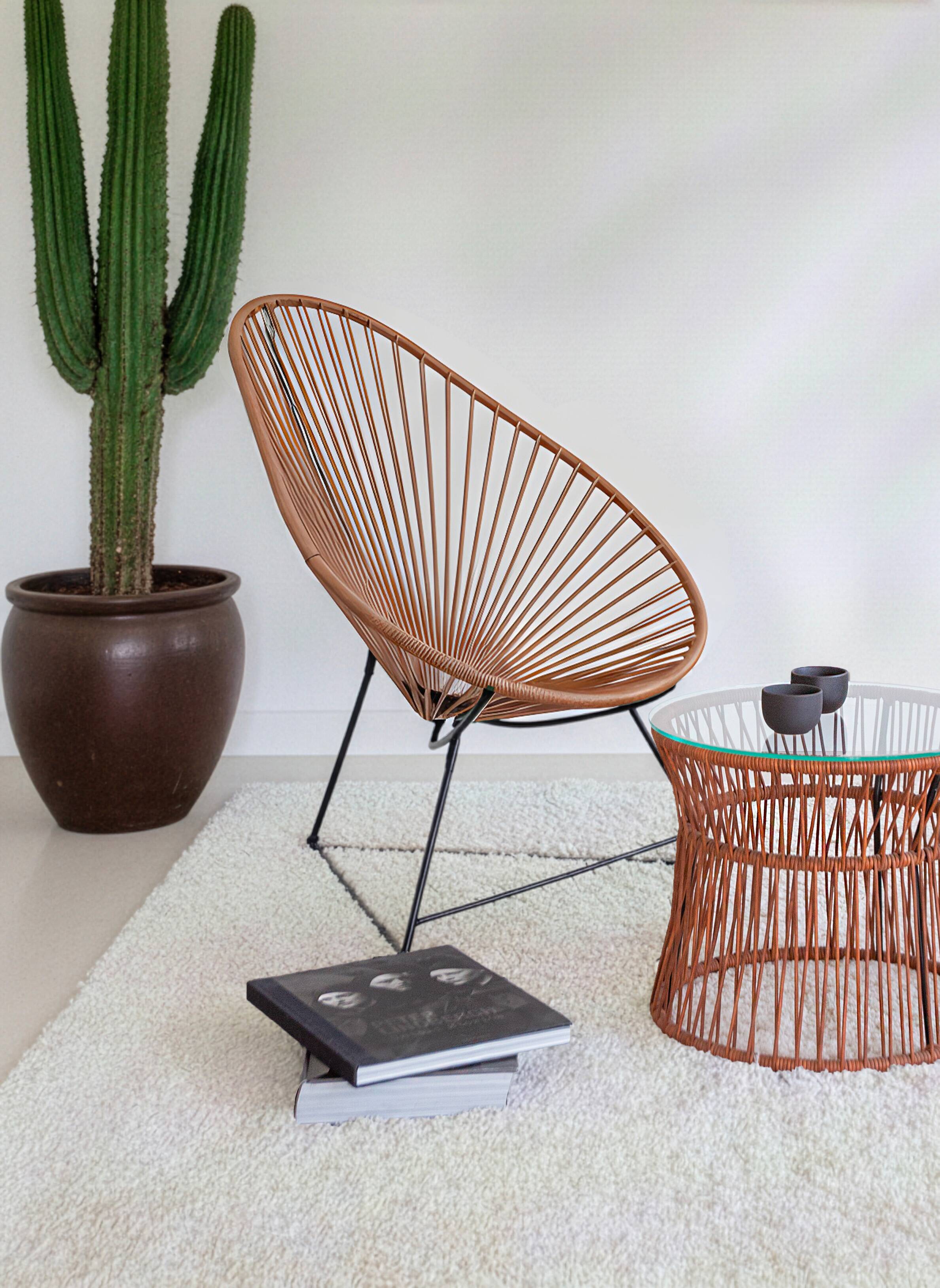 BOQA Acapulco armchair in leather