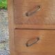 Oak chest of drawers 50s oak feet compass 5 drawers