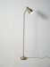 Scandinavian Golden Floor Lamp, 60s