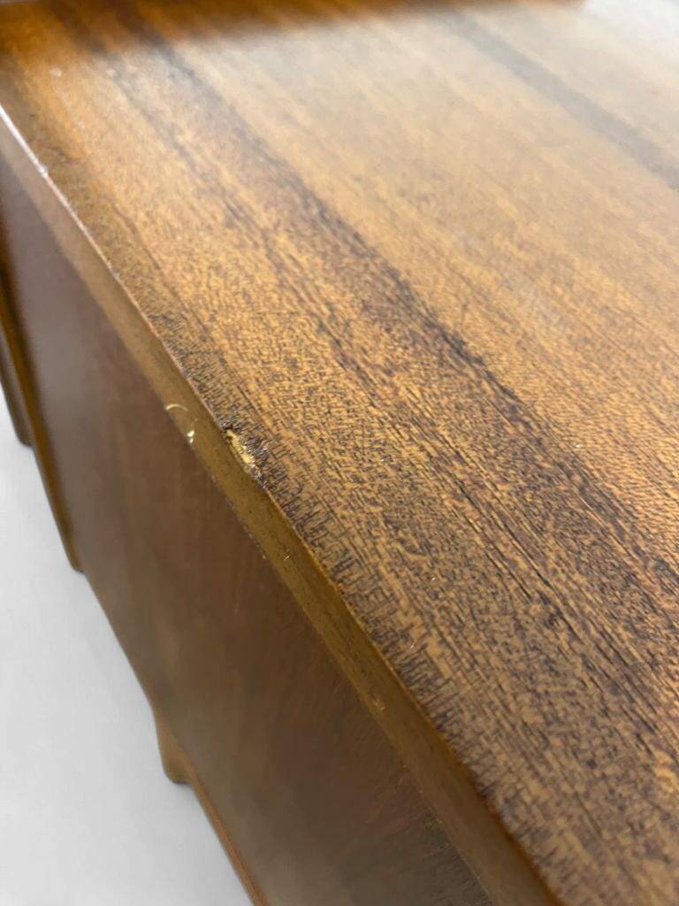 Set de 2 tables de chevet vintage / mini armoires