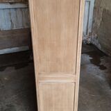 Open bookcase in chene