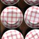 A set of 6 flat plates Nappe Rose Moulin des Loups