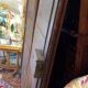 Old wardrobe door