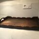 Old wooden tray