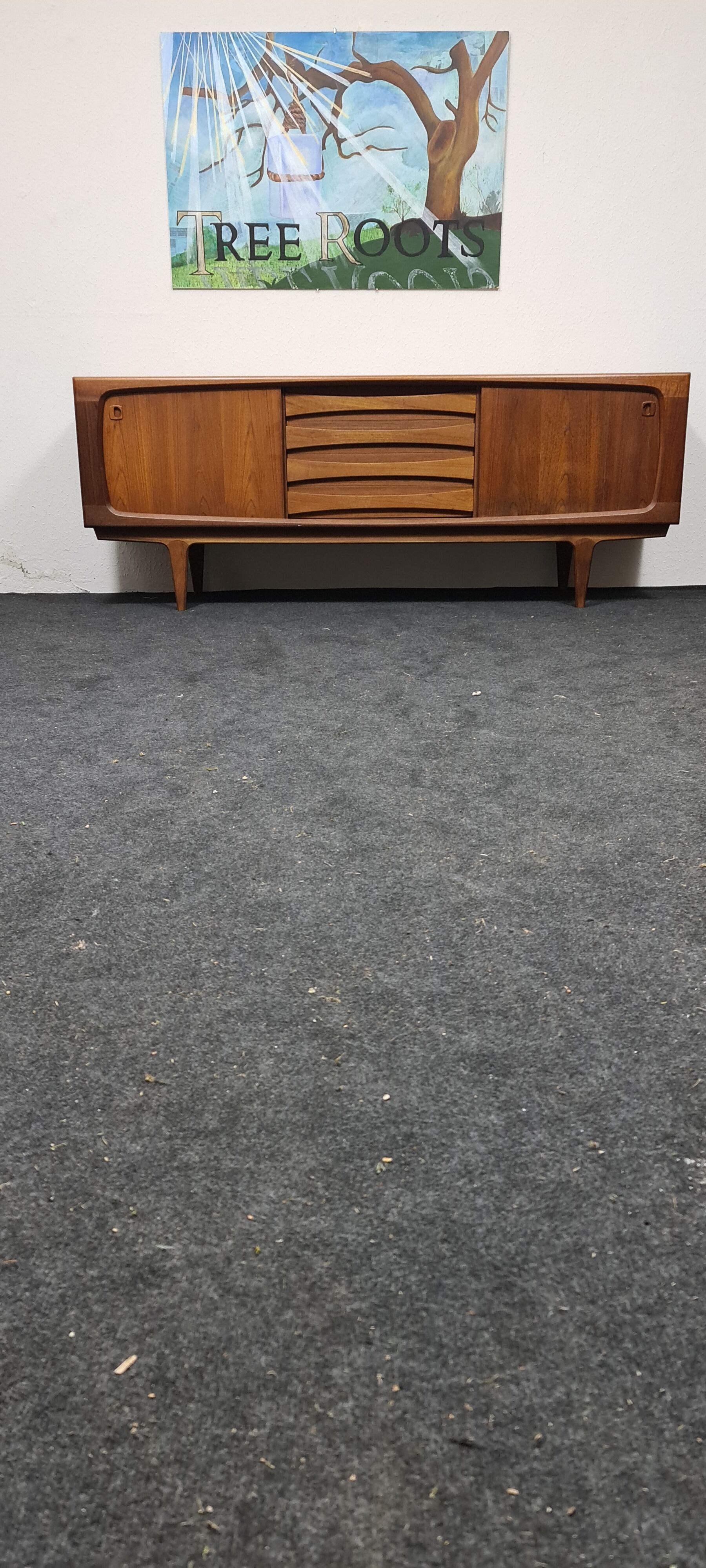Vintage teak sideboard